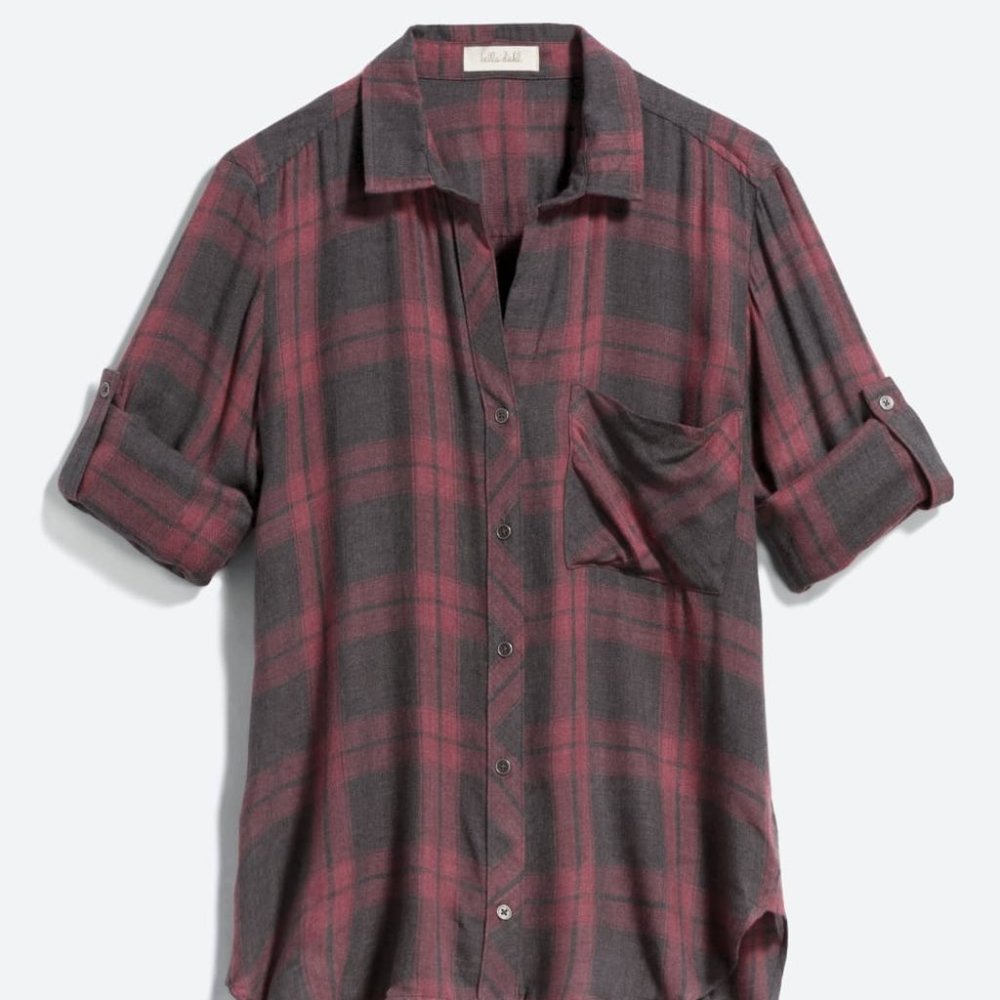 Bella Dahl Plaid shirt